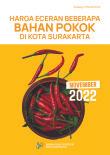 Harga Eceran Beberapa Bahan Pokok di Kota Surakarta November 2022