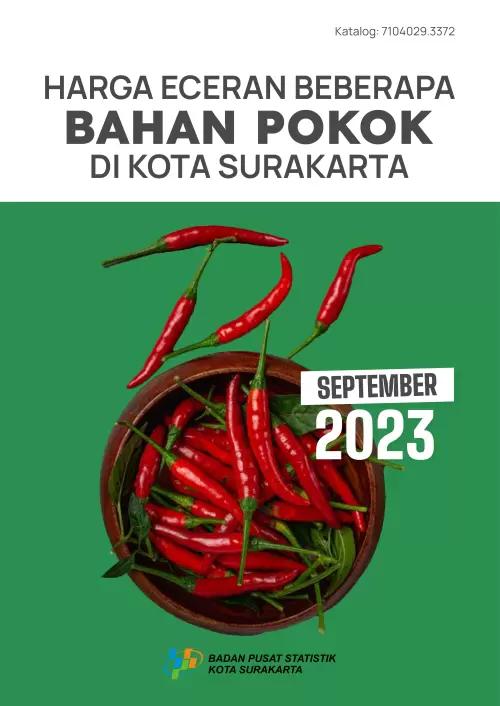 Harga Eceran Beberapa Bahan Pokok di Kota Surakarta September 2023