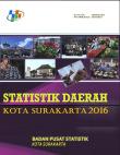 Statistik Daerah Kota Surakarta 2016