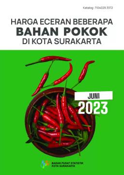 Harga Eceran Beberapa Bahan Pokok Di Kota Surakarta Juni 2023