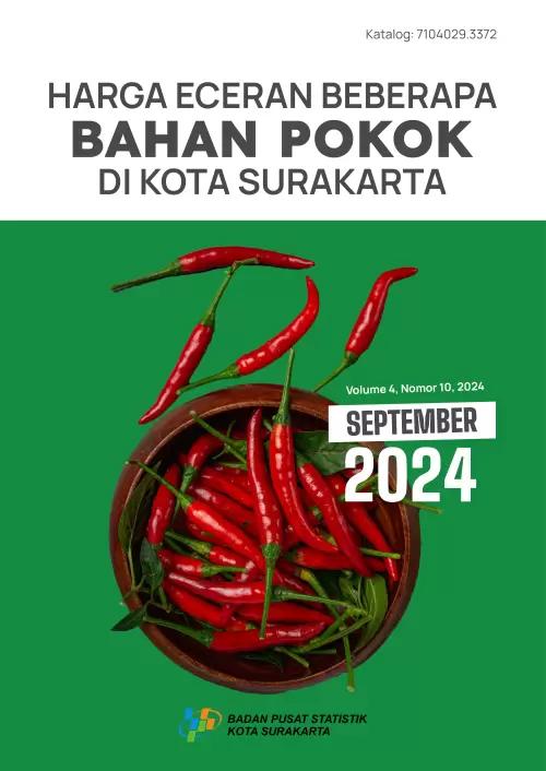 Harga Eceran Beberapa Bahan Pokok di Kota Surakarta September 2024