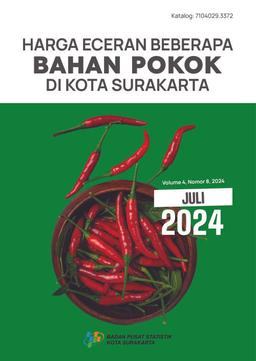 Harga Eceran Beberapa Bahan Pokok Di Kota Surakarta Juli 2024