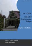 Welfare Statistics Of Surakarta City 2017-2018