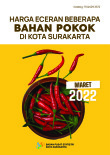 Harga Eceran Beberapa Bahan Pokok di Kota Surakarta Maret 2022