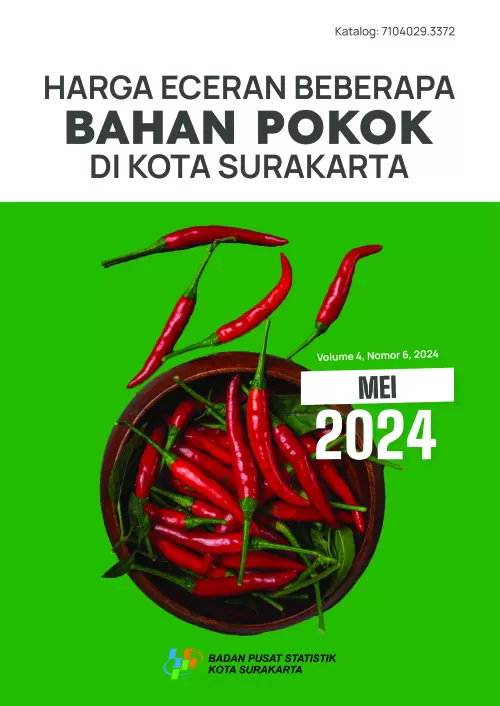 Harga Eceran Beberapa Bahan Pokok di Kota Surakarta Mei 2024